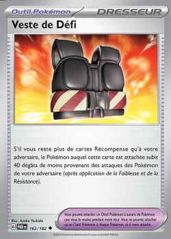 Carte Pokémon: Veste de Défi