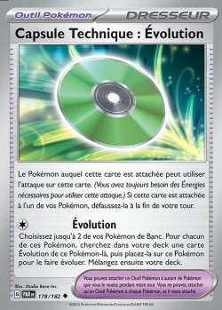 Carte Pokémon: Capsule Technique : Évolution