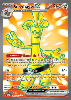 Carte Pokémon: Gromago ex