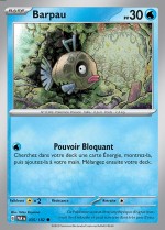 Carte Pokémon: Barpau