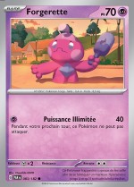 Carte Pokémon: Forgerette