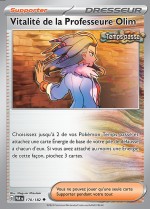 Carte Pokémon: Vitalité de la Professeure Olim