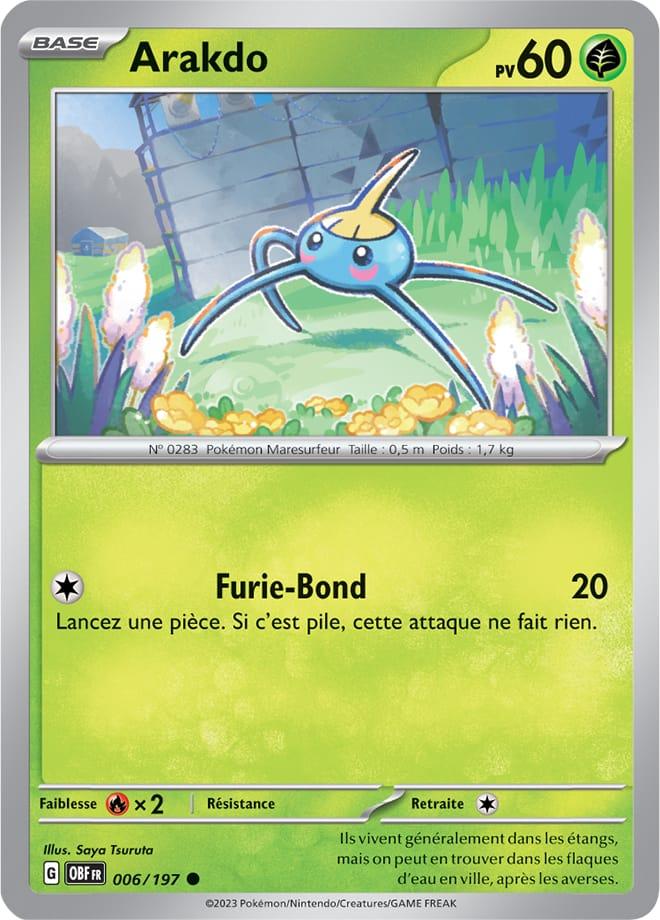 Carte Pokémon: Arakdo