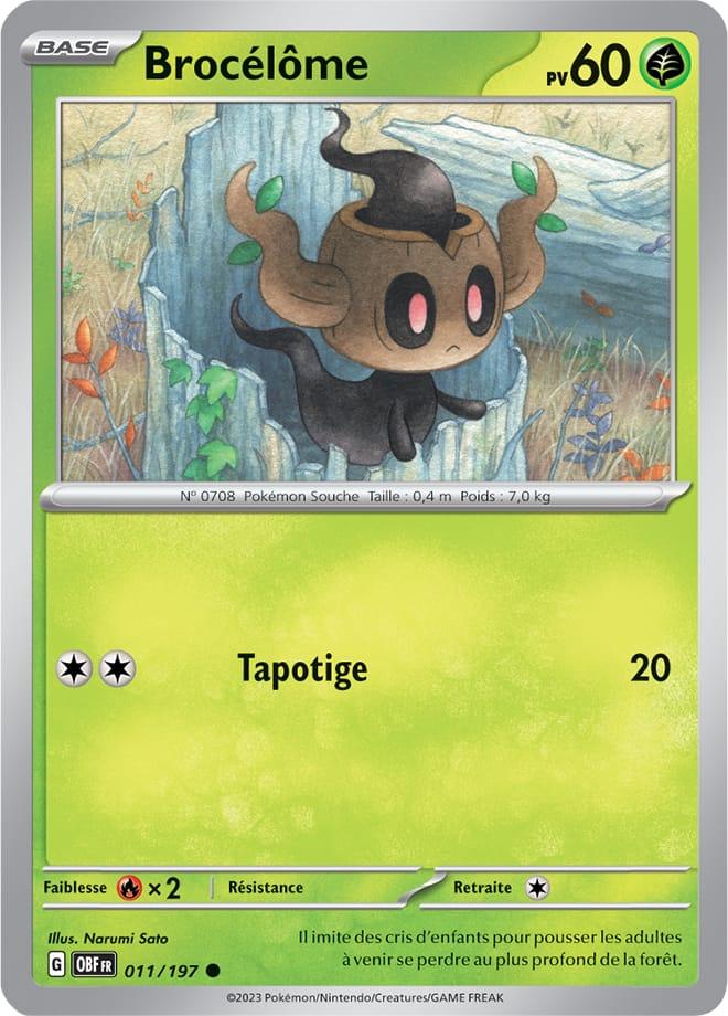 Carte Pokémon: Brocélôme