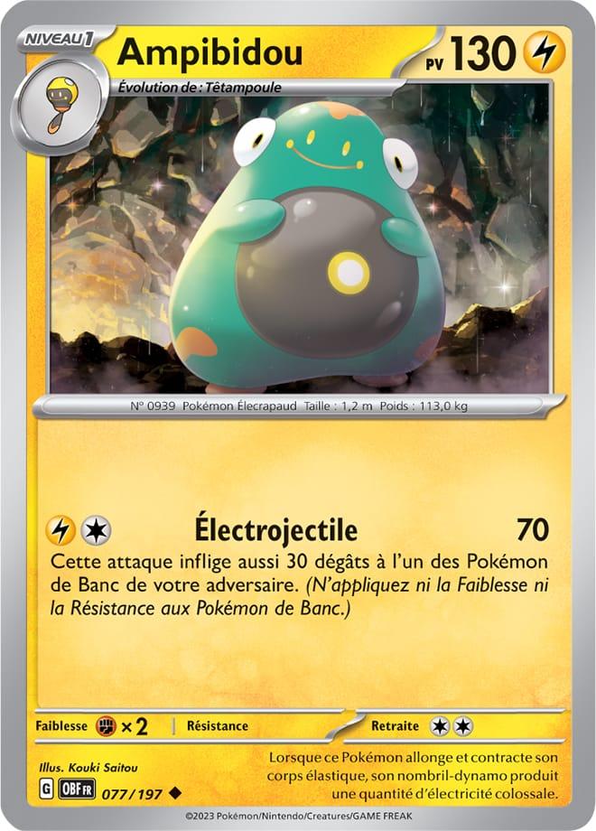 Carte Pokémon: Ampibidou