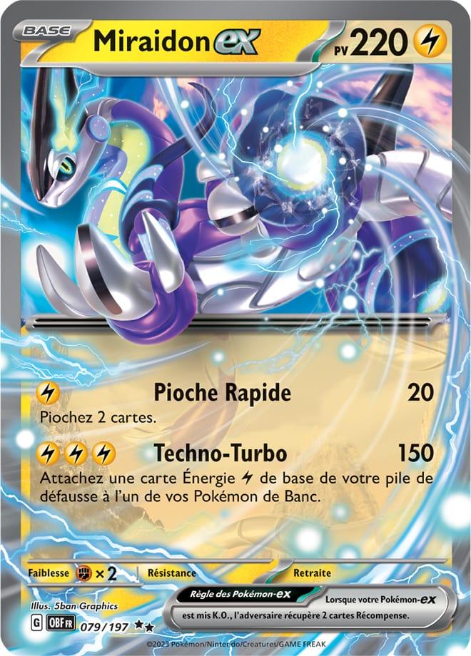 Carte Pokémon: Miraidon ex