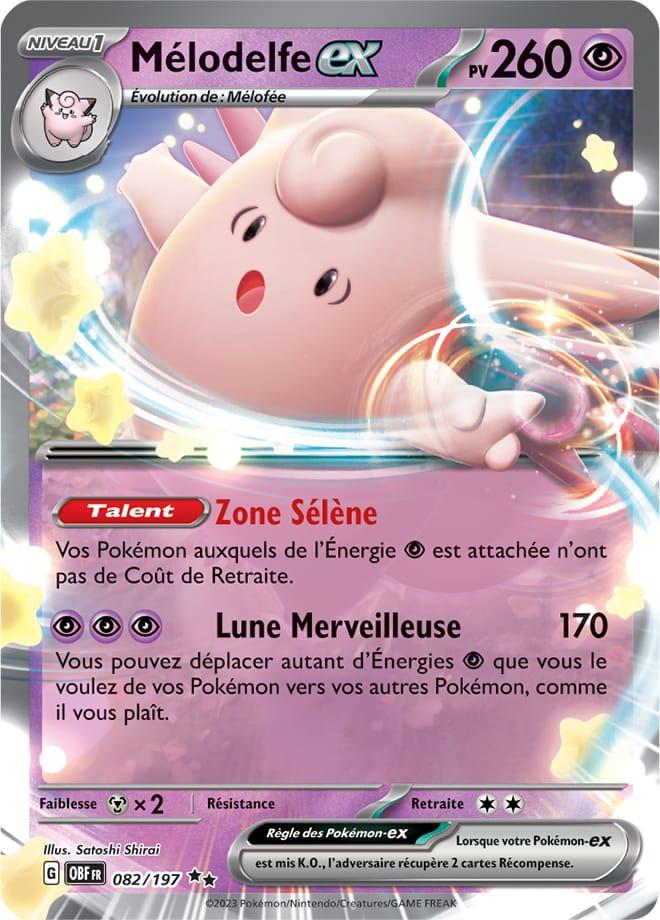 Carte Pokémon: Mélodelfe ex