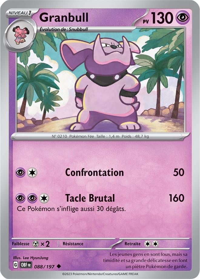 Carte Pokémon: Granbull