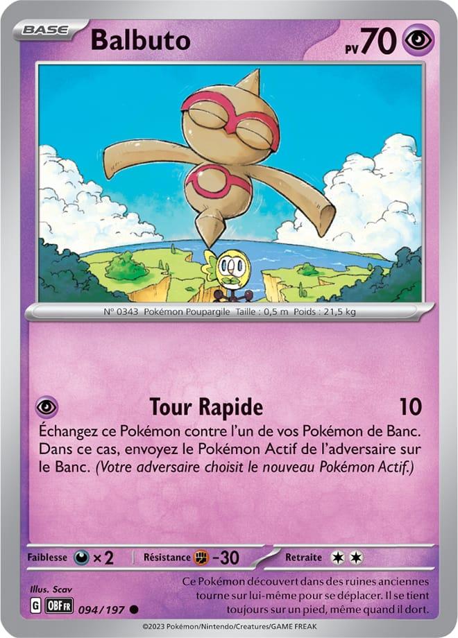 Carte Pokémon: Balbuto