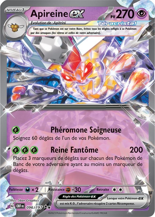 Carte Pokémon: Apireine ex