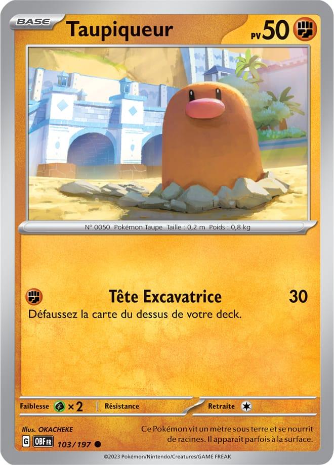 Carte Pokémon: Taupiqueur