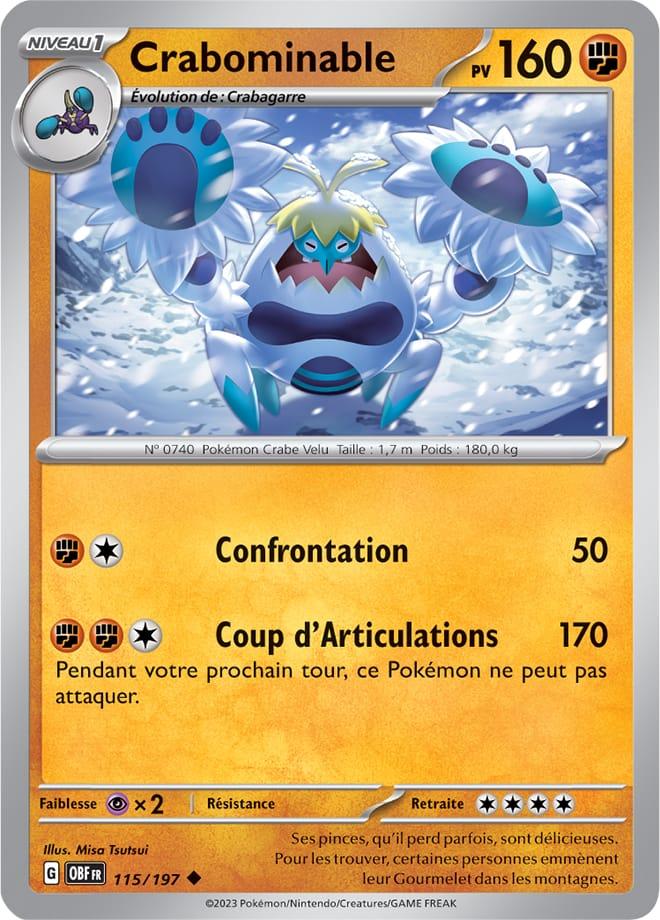 Carte Pokémon: Crabominable