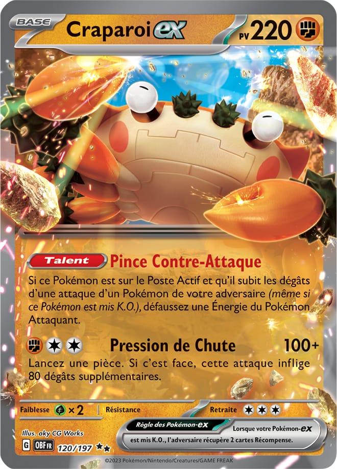 Carte Pokémon: Craparoi ex