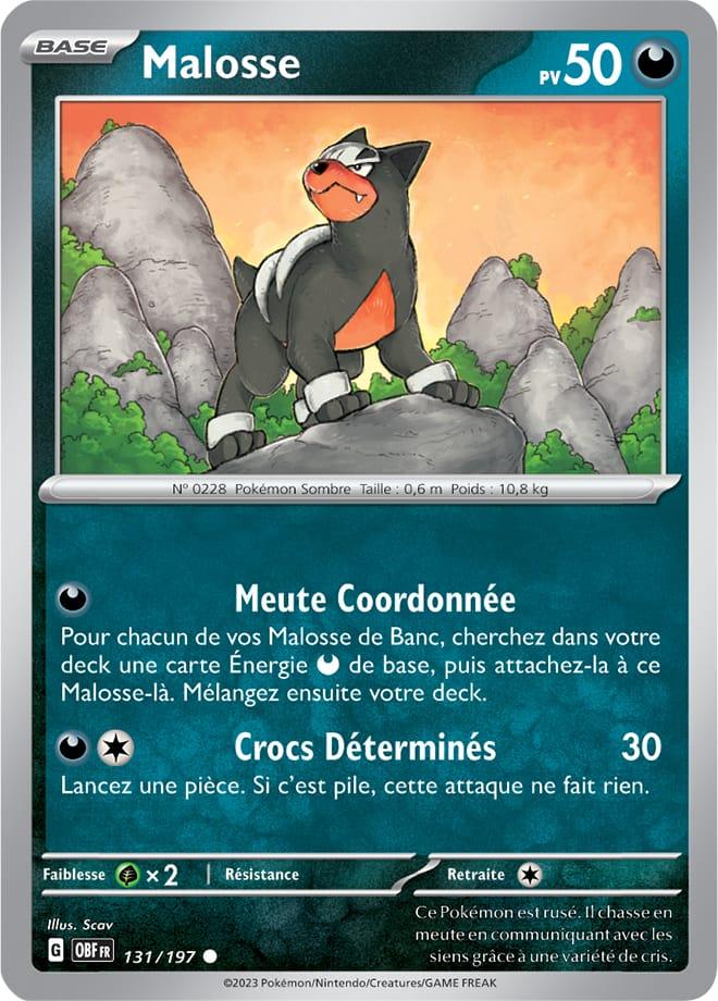 Carte Pokémon: Malosse