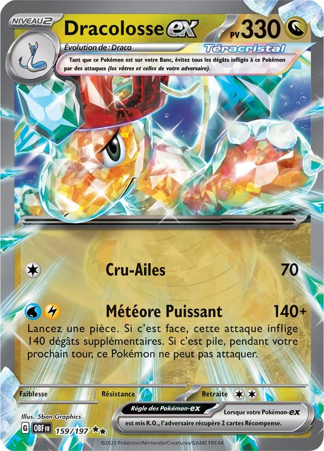 Carte Pokémon: Dracolosse ex