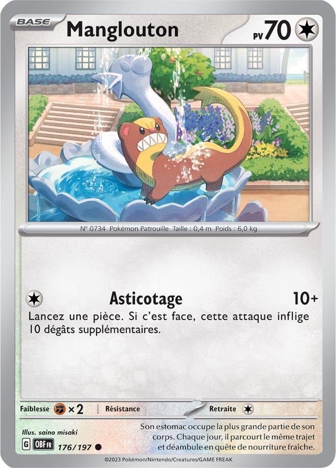 Carte Pokémon: Manglouton