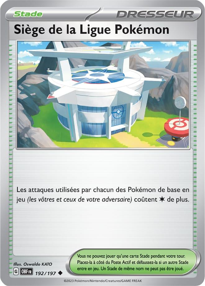 Carte Pokémon: Siège de la Ligue Pokémon