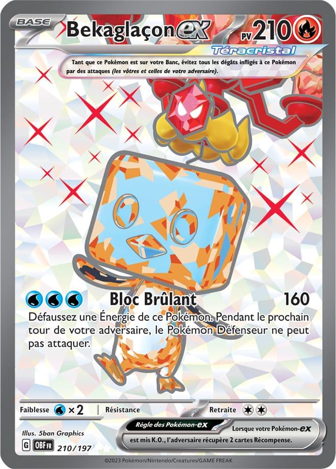 Carte Pokémon: Bekaglaçon ex