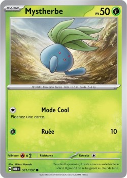 Carte Pokémon: Mystherbe