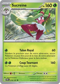 Carte Pokémon: Sucreine