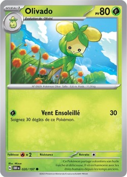 Carte Pokémon: Olivado