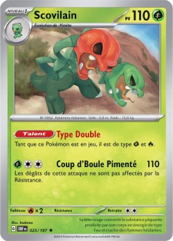 Carte Pokémon: Scovilain