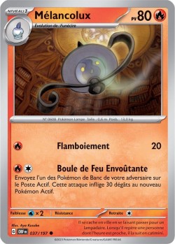 Carte Pokémon: Mélancolux