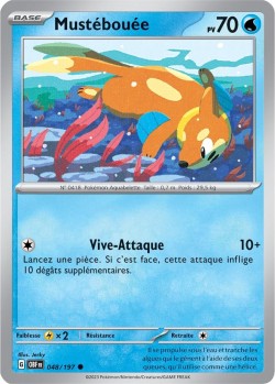 Carte Pokémon: Mustébouée