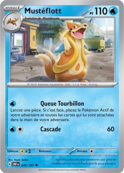 Carte Pokémon: Mustéflott