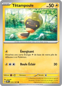 Carte Pokémon: Têtampoule