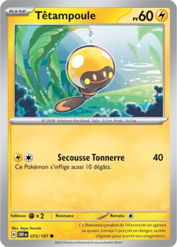 Carte Pokémon: Têtampoule