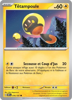 Carte Pokémon: Têtampoule