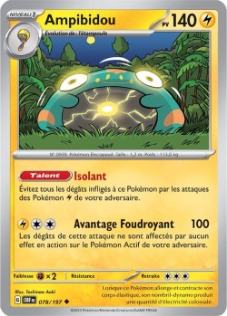 Carte Pokémon: Ampibidou