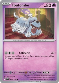 Carte Pokémon: Toutombe