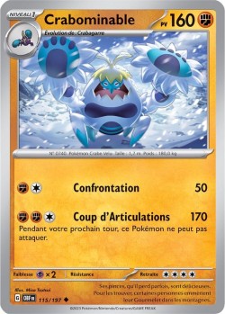 Carte Pokémon: Crabominable