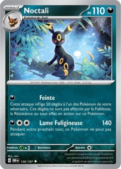 Carte Pokémon: Noctali