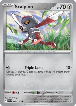 Carte Pokémon: Scalpion