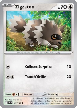 Carte Pokémon: Zigzaton