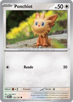 Carte Pokémon: Ponchiot