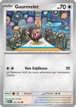 Carte Pokémon: Gourmelet