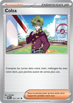 Carte Pokémon: Colza