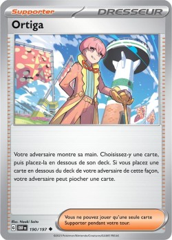 Carte Pokémon: Ortiga