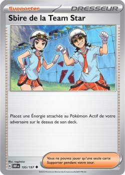 Carte Pokémon: Sbire de la Team Star