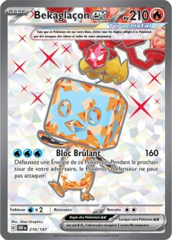 Carte Pokémon: Bekaglaçon ex