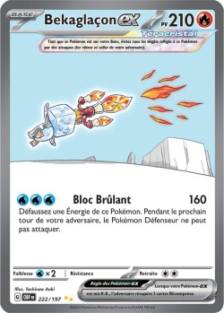 Carte Pokémon: Bekaglaçon ex