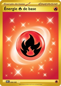 Carte Pokémon: Énergie feu de base