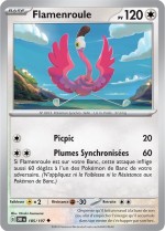 Carte Pokémon: Flamenroule