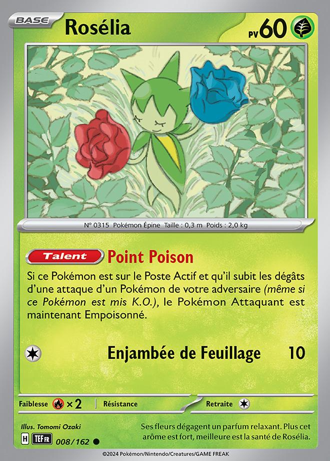 Carte Pokémon: Rosélia