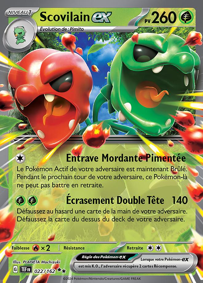 Carte Pokémon: Scovilain ex