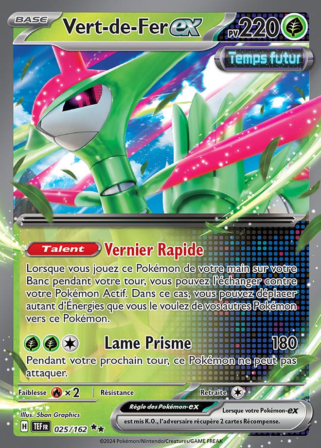 Carte Pokémon: Vert-de-Fer ex